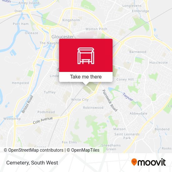 Cemetery map