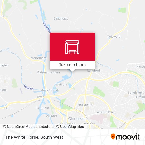 The White Horse map
