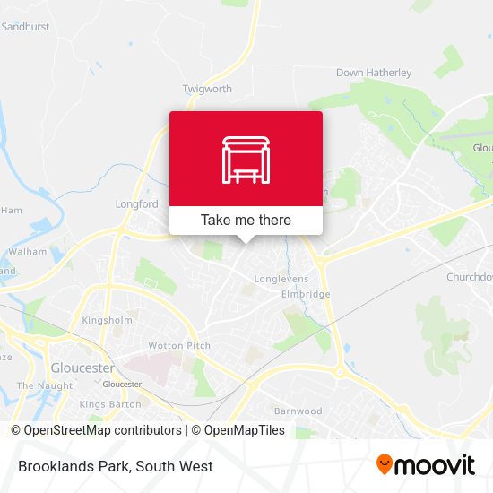 Brooklands Park map