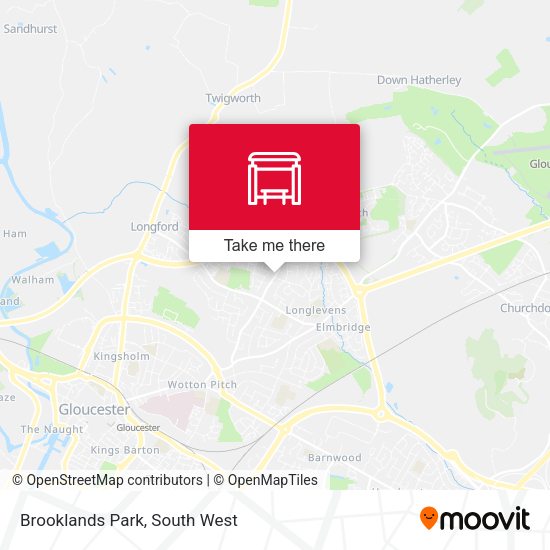 Brooklands Park map