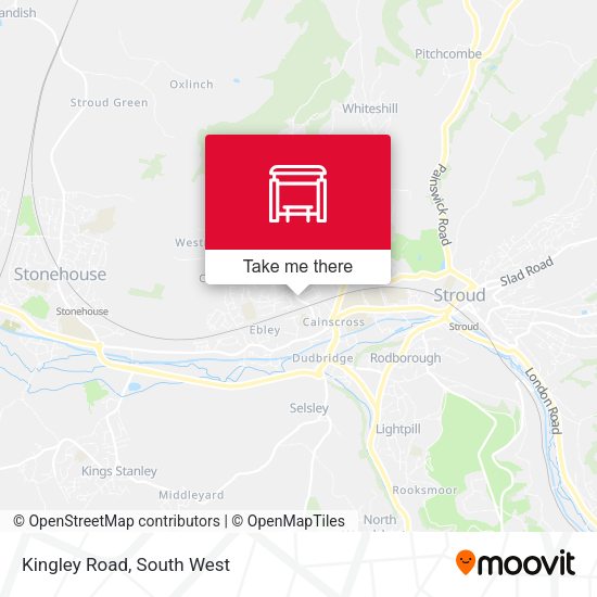 Kingley Road map