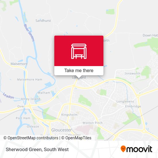 Sherwood Green map