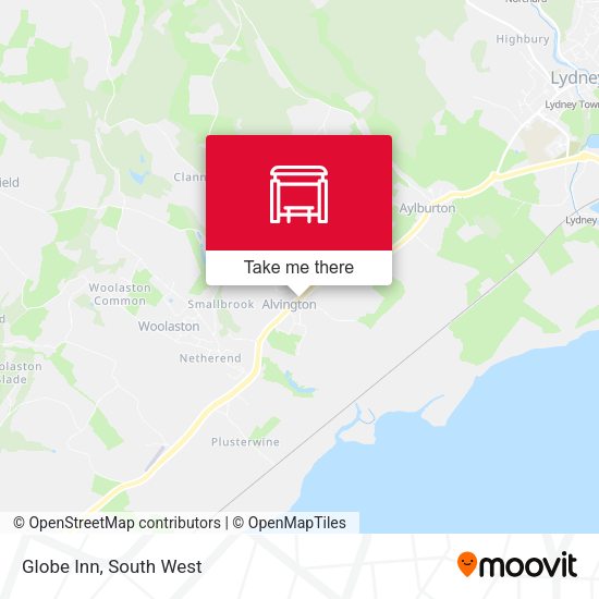 Globe Inn map