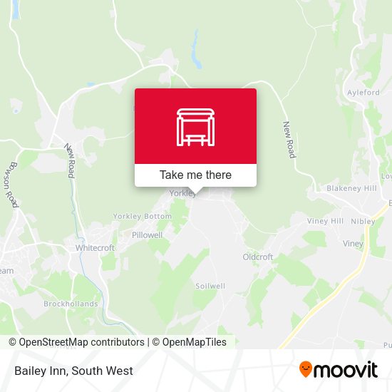 Bailey Inn map
