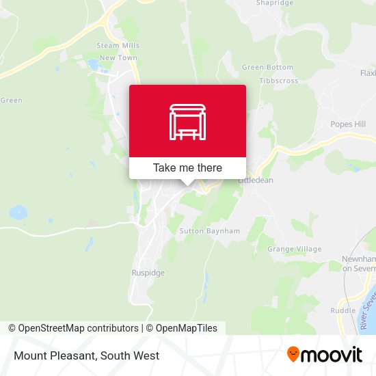 Mount Pleasant map