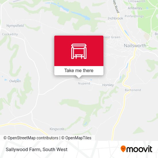 Sallywood Farm map