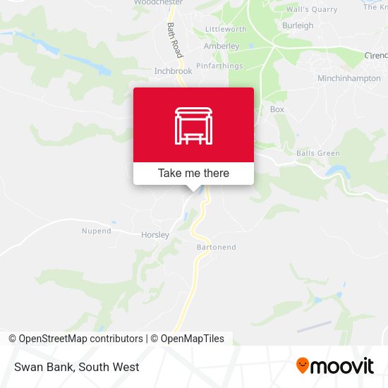 Swan Bank map