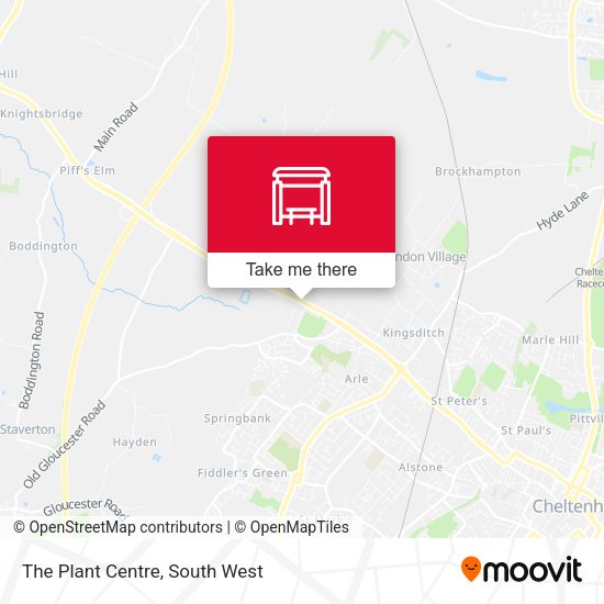 The Plant Centre map