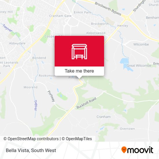 Bella Vista map