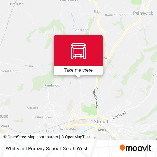 Whiteshill Primary School map