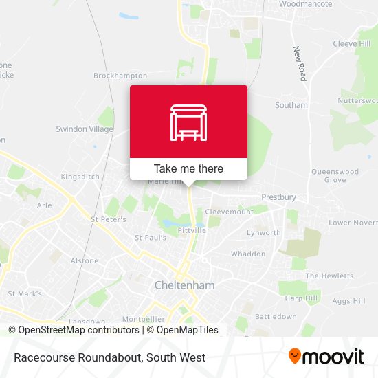 Racecourse Roundabout map