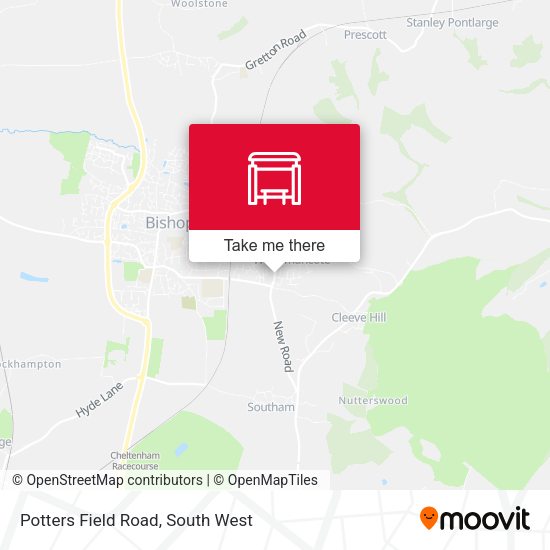 Potters Field Road map