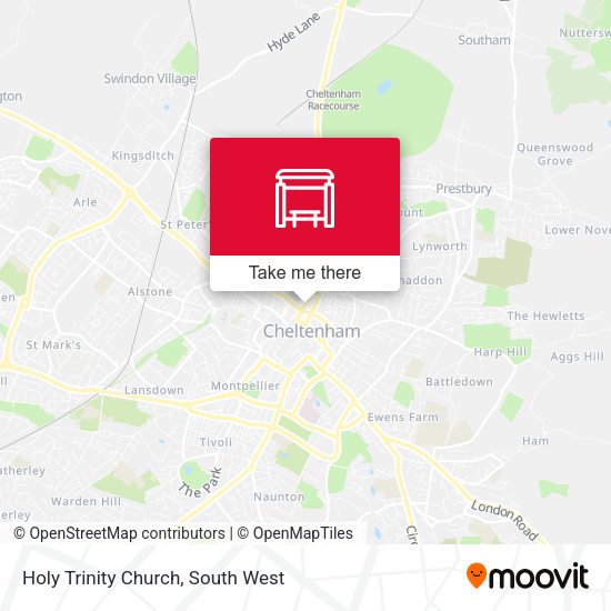 Holy Trinity Church map