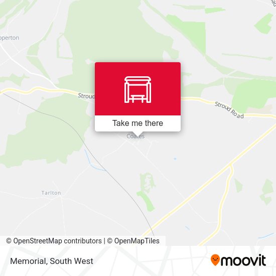 Memorial map