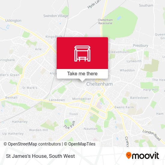 St James's House map
