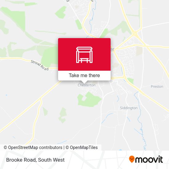 Brooke Road map
