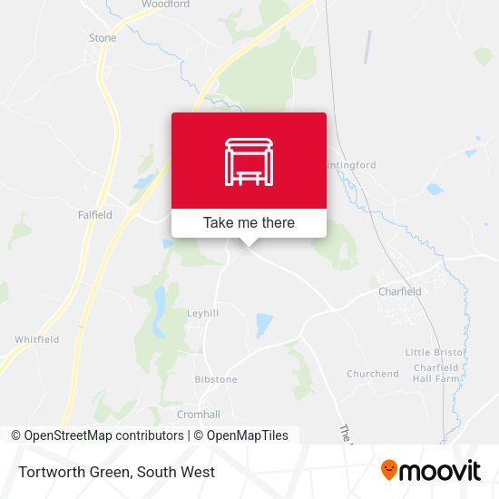 Tortworth Green map