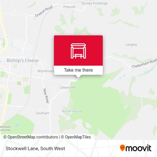 Stockwell Lane map