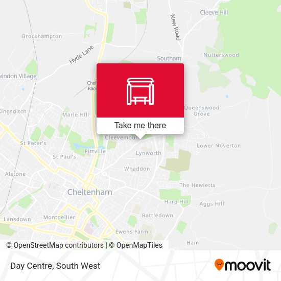 Day Centre map