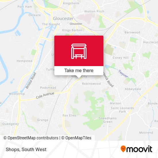 Shops map