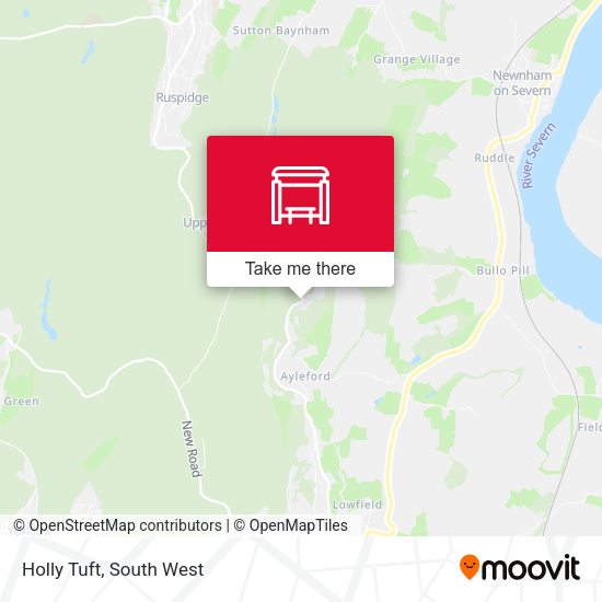 Holly Tuft map