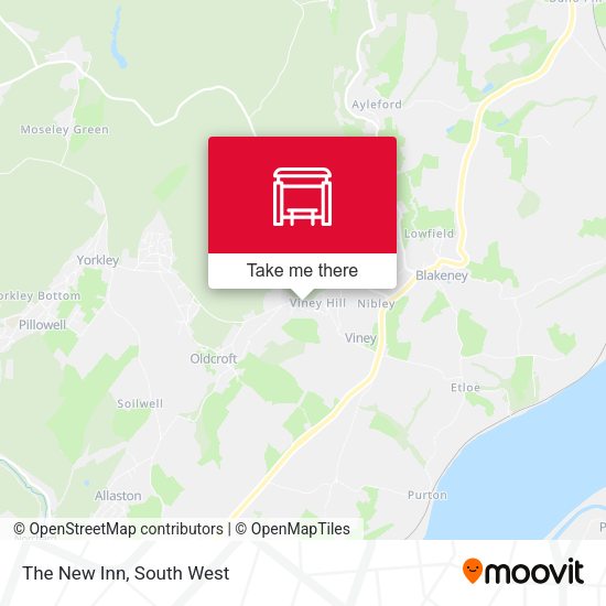 The New Inn map