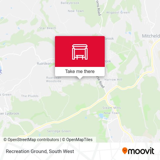 Recreation Ground map