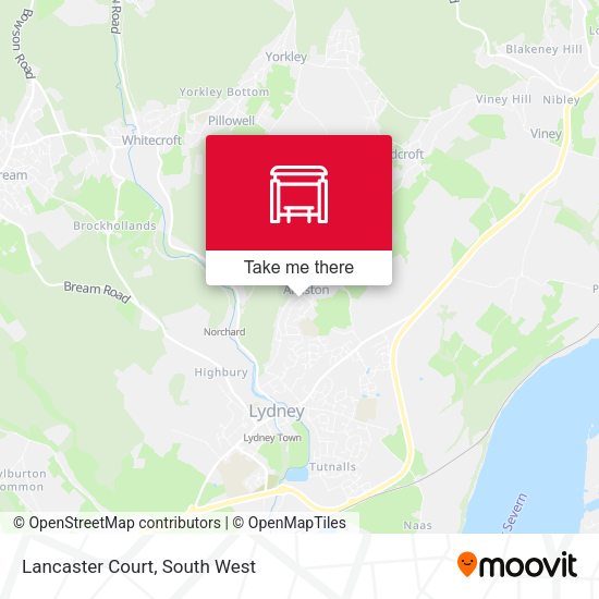 Lancaster Court map