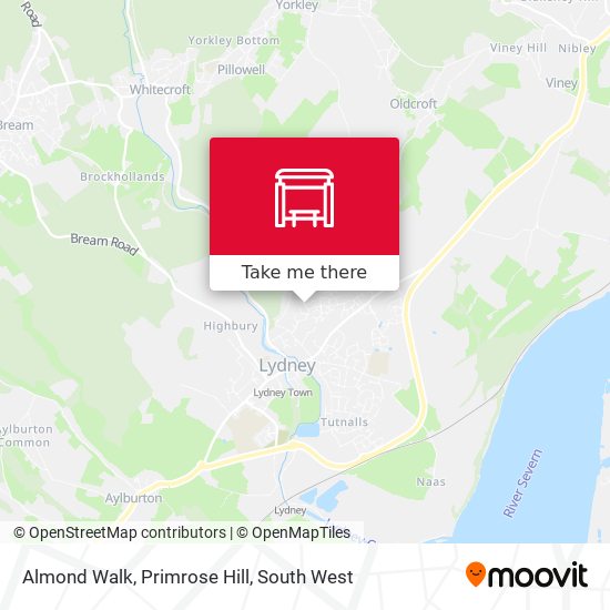Almond Walk, Primrose Hill map