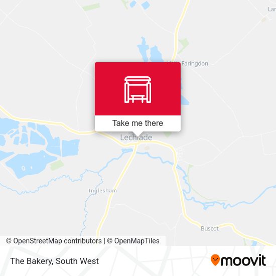 The Bakery map