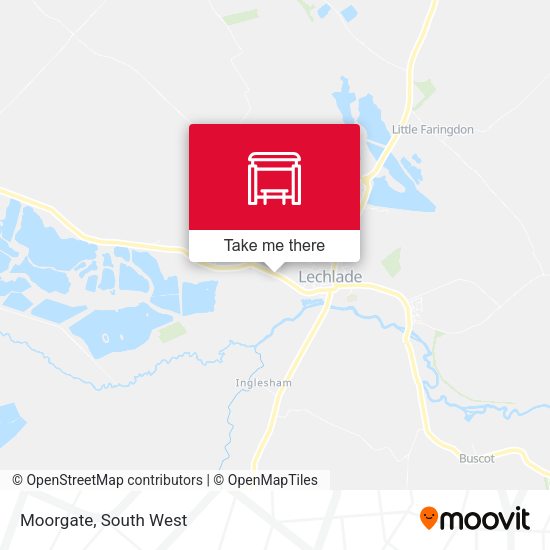 Moorgate map