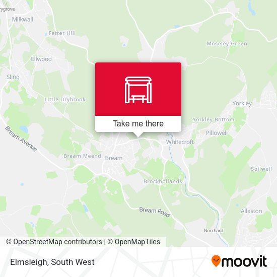 Elmsleigh map
