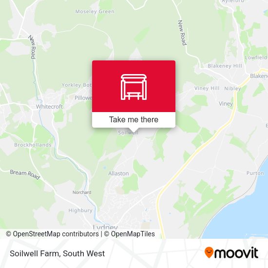 Soilwell Farm map