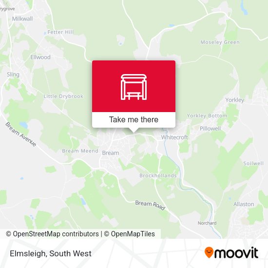 Elmsleigh map