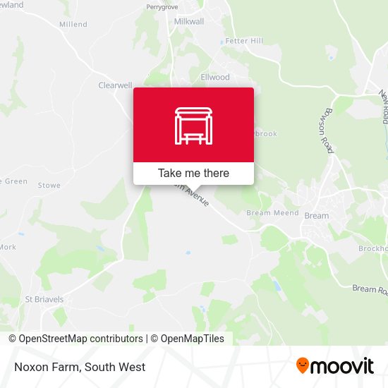 Noxon Farm map