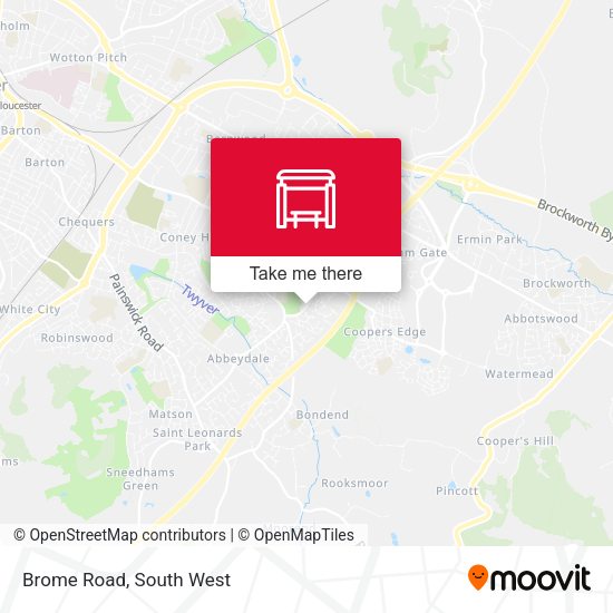 Brome Road map