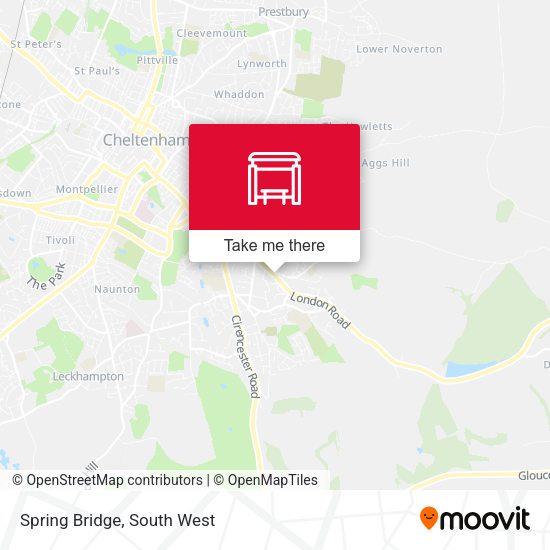 Spring Bridge map