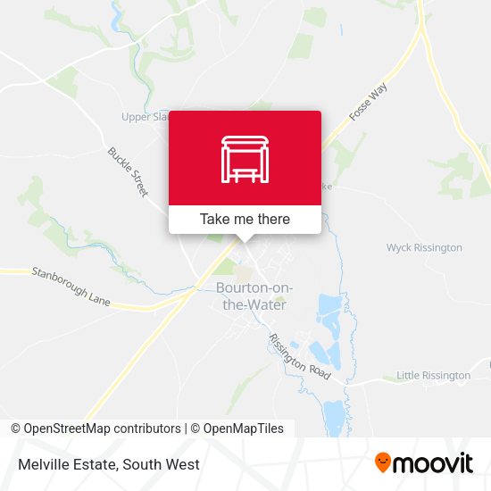Melville Estate map