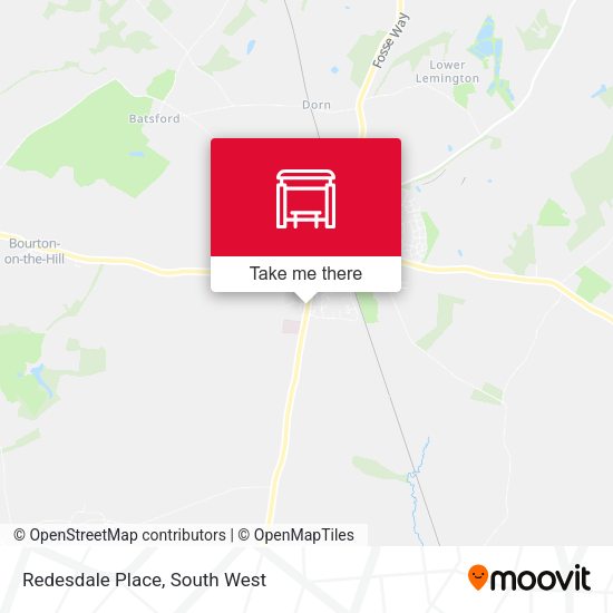 Redesdale Place map