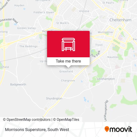Morrisons Superstore map