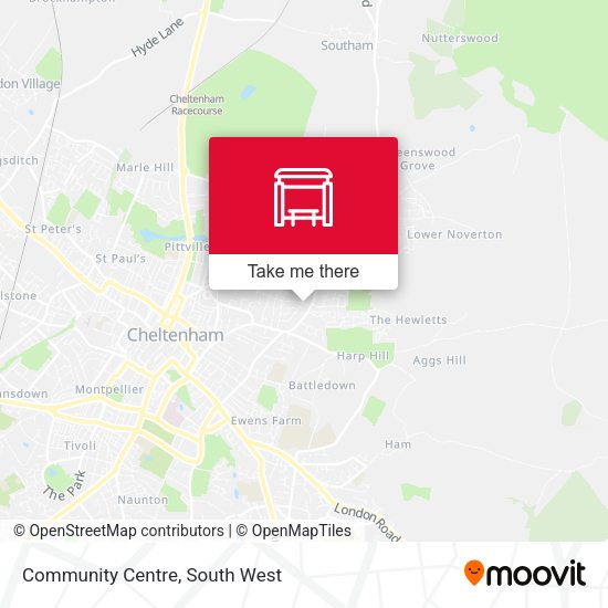 Community Centre map