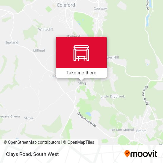 Clays Road map