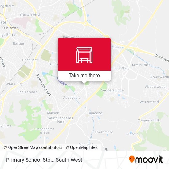 Primary School Stop map