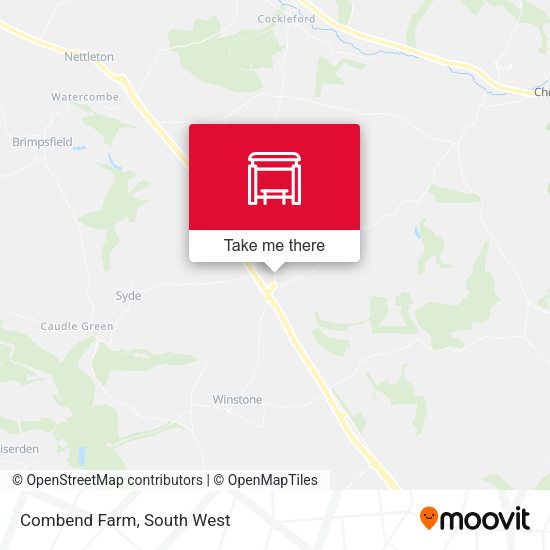 Combend Farm map