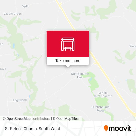 St Peter's Church map