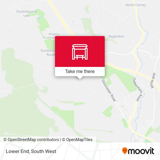 Lower End map