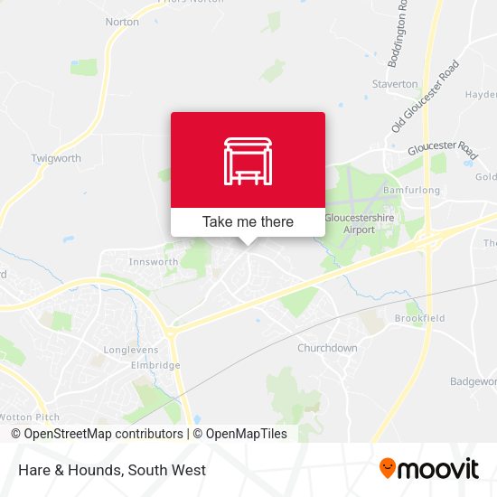 Hare & Hounds map