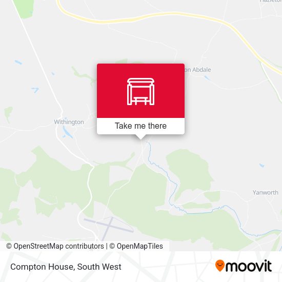 Compton House map