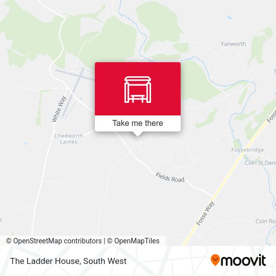 The Ladder House map