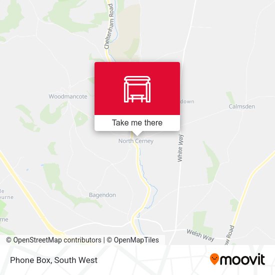 Phone Box map
